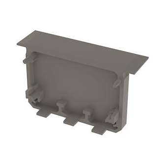 Embout type INDI droit avec trou Blanc|Lucibel-LCLEC-IND-DOUBLE2