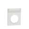 Odace Styl Pratic, plaque Blanc avec porte etiquette 1 poste|Schneider Electric-SCHS520732