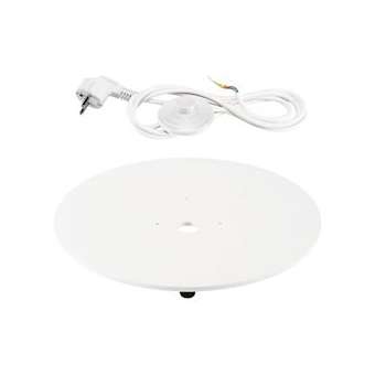 LIGHT PIPE, plaque de montage pour l'intérieur, blanc|SLV-DC5234441