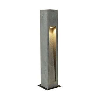 ARROCK STONE 75, borne extérieure, gris, LED, 9W, 3000K, IP55, basalte, inox 304|SLV-DC5231371