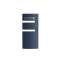 Radiateur sèche-serviettes connecté Serenis mât droite 1500W Bleu Prof
