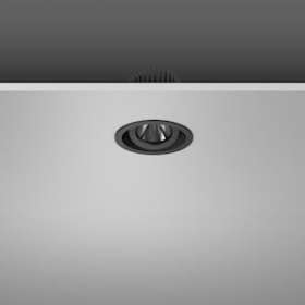 Levido Swing Round, 8 W, 560 lm, 830, noir, on/off|RZB-RZB901605.003
