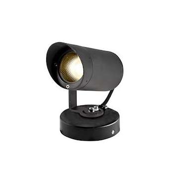 TUBE 2 - patère noir 3000K 812lm 10W 60DEG|Europole-POL38640