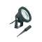 SUKO - Proj. Ext. IP44 IK08, noir, angle 17DEG, LED intég. 5,5W bl.froid 170lm|Aric-ARI0300