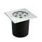 TITAN 3 - 24 carré inox RGB 6x2W 15DEG