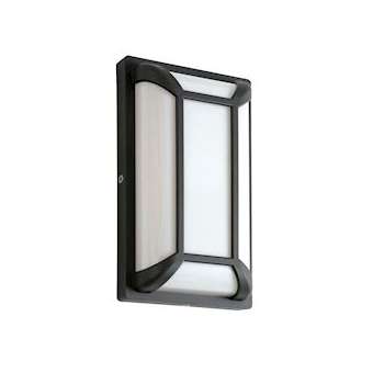CAMILLE 1 - Appl. Mur Ext. IP65 IK07, graphite, LED intég. 10W 3000K 375lm|Aric-ARI50542