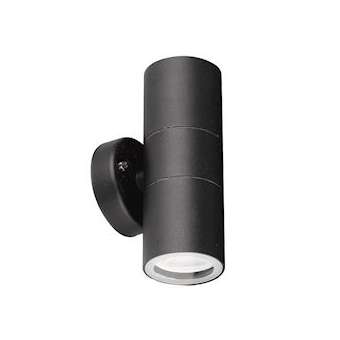 WallE - Applique haut/bas 2x35W max. GU10 NO|Aurora-ABIENWL2BLK