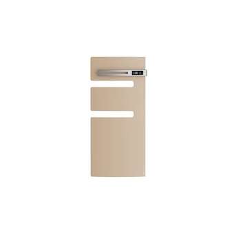 Radiateur sèche-serviettes connecté Serenis mât gauche 1500W Beige|Atlantic RECS-ATL850597