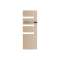 Radiateur sèche-serviettes connecté Serenis mât droite 1750W Beige
