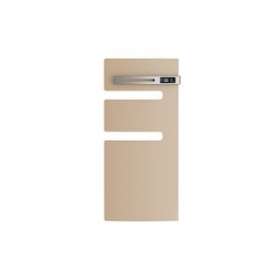Radiateur sèche-serviettes connecté Serenis mât droite 1500W Beige|Atlantic RECS-ATL850598