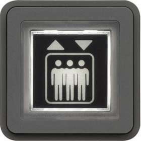 cubyko Voyant de signalisation blanc associable IP55|Hager-HAGWNA603