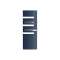 Radiateur sèche-serviettes connecté Serenis Premium mât droite 1750W Bleu Prof|Atlantic RECS-ATL850470