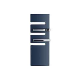 Radiateur sèche-serviettes connecté Serenis Premium mât droite 1750W Bleu Prof|Atlantic RECS-ATL850470
