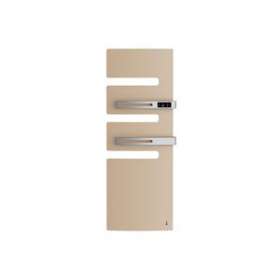 Radiateur sèche-serviettes connecté Serenis Premium mât droite 1750W Beige|Atlantic RECS-ATL850474