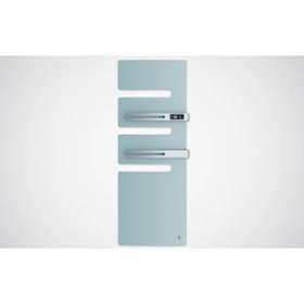 Radiateur sèche-serviettes connecté Serenis Premium mât droite 1750W Vert d'eau|Atlantic RECS-ATL850472
