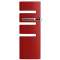 Radiateur sèche-serviettes Serenis mât droite 750W Rouge passion