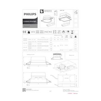 LuxSpace Compact Tunable White DN570B LED40S/TWH PSD-E C WH|Philips Signify-PHI970307