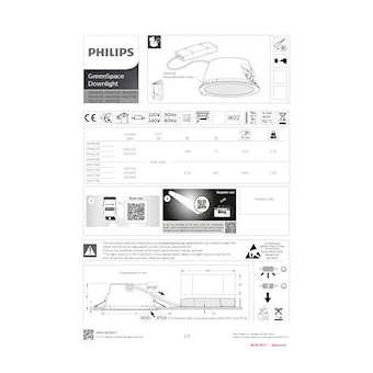 GreenSpace 3D Mini IP54 DN462B LED20S/840 DIA-VLC-E C WH PCC P|Philips Signify-PHI982966