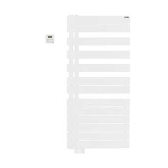 Fassane Spa Asym EL gauche,cde RF, Blanc RAL 9016, 750W H1206 mm / L550 mm|Acova-ACATFL075055GF