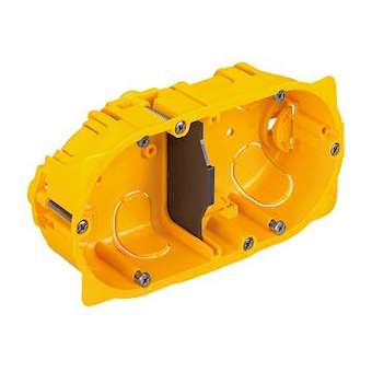 Boîte à encastrer Batibox plaque de plâtre - 2 postes profondeur 40mm|Legrand-LEG090542