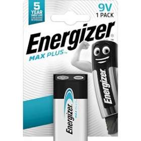 Pile alcaline Max Plus 9V x 1 notre pile alcaline qui dure le plus longtemps|Energizer france-RSN423389