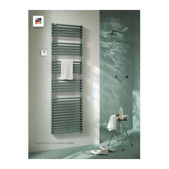 Cala Symétrique EL commande RF, couleur, 1000W, H 1706 mm / L 496 mm|Acova-ACATLN100050GFC