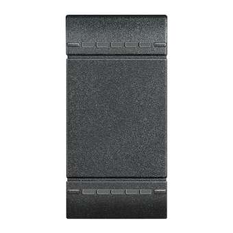 Manette Livinglight neutre type bascule 1 module - anthracite|Bticino-TICL4911N
