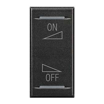 Manette Axolute BUS pour diffusion sonore variation ON/OFF - Anthracite|Bticino-TICHS4911AI