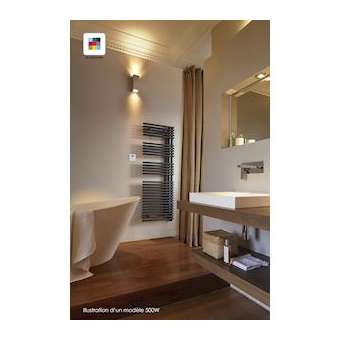 Cala Asymétrique EL droite, cde RF, couleur, 750W, H 1466 mm / L 496 mm|Acova-ACATLNR07550GFC