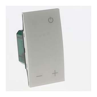 Thermostat avec afficheur Living Now MyHOME_Up 2 modules - blanc|Bticino-TICBTKW4691
