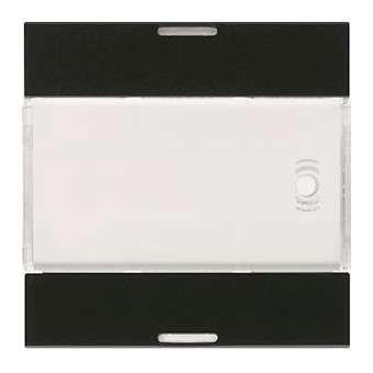 Enjoliveur 2 boutons poussoirs KNX gallery LED night|Hager-HAGWXE312N