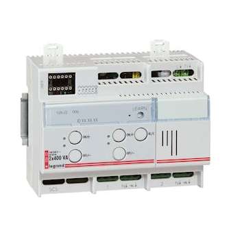 Actionneur/variateur avec marche forcée 2x500W MyHOME BUS - 6 modules DIN|Legrand-LEG002622
