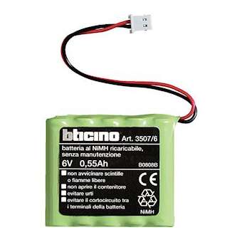 Batterie de rechange MyHOME_Up 6V 0,5Ah|Bticino-TIC3507-6