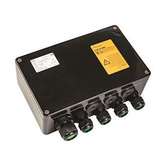 Boîte de dérivation modulaire, 7xM25 1xM32, ATEX, bornes 16 mm²|nVent RAYCHEM-RAY1244006657