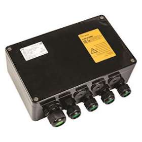 Boîte de dérivation modulaire, 7xM25 1xM32, ATEX, bornes 16 mm²|nVent RAYCHEM-RAY1244006657
