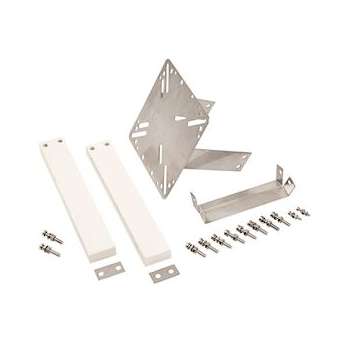 Fixation de support haute température, deux pieds, acier inoxydable, horizontal|nVent RAYCHEM-RAY1244009534