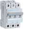 Disjoncteur 3P 6-10kA courbe D - 2A 3 modules|Hager-HAGNGN302