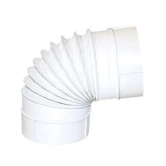 Cavc 100 - coude a angle variable circulaire pvc diamètre 100|Atlantic clim ventil-ELG460033