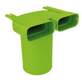 Xcmv 50x100x125 - coude mixte vertical 50x100x125 clip & go avec bouchon|Atlantic clim ventil-ELG464005