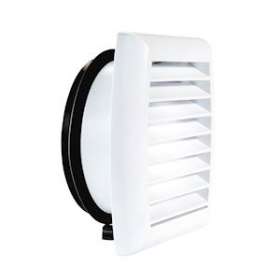 Gapm 125 - grille de façade acoustique pour silencieux scd circ diamètre 125|Atlantic clim ventil-ELG422870