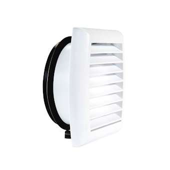 Gap 125 - grille de façade pour ensembles silencieux scd diamètre 125|Atlantic clim ventil-ELG422873