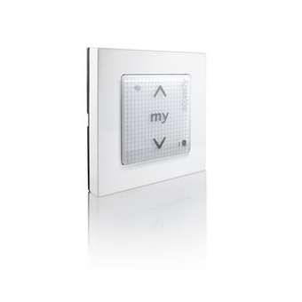 Commande smoove sensitif io blanc laqué|Somfy-SYF1800324