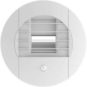 Bouche hygroréglable WC élec (230V) détect prés 5/30 m3/h manch. placo D125 mm|S&P France ( Unelvent )-UNE854034