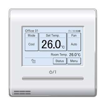 UTY-RNRYZ5 - Télécommande filaire tactile|Atlantic clim ventil-ELG876554