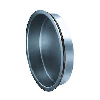 Bouchon en acier galvanisé à joint pour fin de conduit, mâle, D 125 mm|S&P France ( Unelvent )-UNE865519