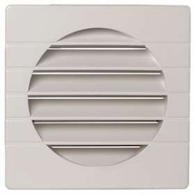 Auvent maçonnerie extérieur GEB 160 184x150x38 - Blanc|Aldes-ALD11011241