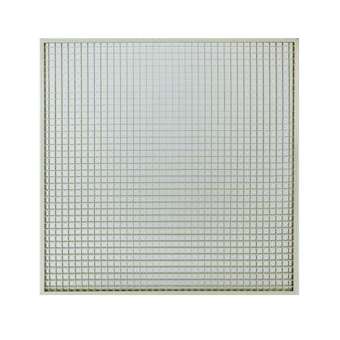 GRMC-FP 600/600 - Grille de reprise maille carrée 600X600 ss filtre ss plen.|Atlantic clim ventil-ELG529334