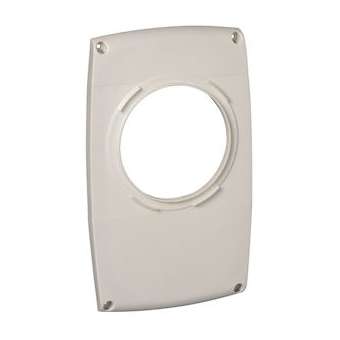 Platine de rénovation à vis pour les bouches - Blanc|Aldes-ALD11019054