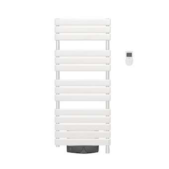 Radiateur sèche-serviettes Adelis avec ventilo 1750W blanc brillant|Atlantic RECS-ATL861917