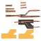 Accessoire VRV refnet header 2 tubes|Daikin-DKNKHRQ22M64T